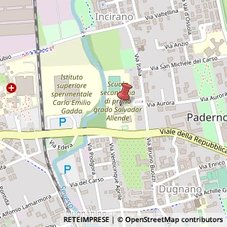 Mappa Via Italia, 13, 20037 Paderno Dugnano, Milano (Lombardia)