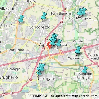 Mappa Via San Domenico Savio, 20864 Agrate Brianza MB, Italia (2.01063)