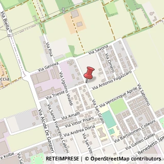 Mappa Via San Grato,  55, 20020 Villa Cortese, Milano (Lombardia)