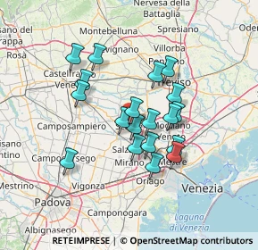 Mappa Piazza Aldo Moro, 30037 Scorzè VE, Italia (10.93579)