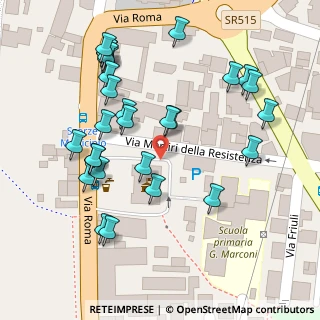 Mappa Piazza Aldo Moro, 30037 Scorzè VE, Italia (0.0675)