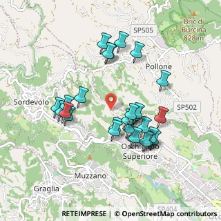 Mappa Via Pantalione, 13898 Occhieppo superiore BI, Italia (0.84074)