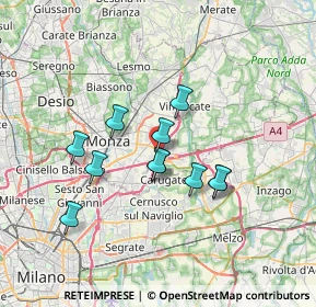 Mappa Centro Colleoni - Palazzo Andromeda, 20864 Agrate Brianza MB, Italia (5.62545)