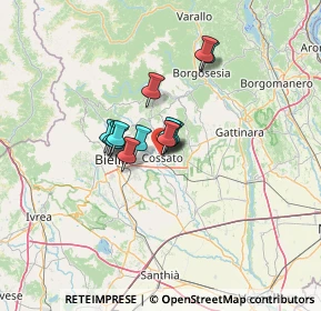 Mappa Via Polle, 13836 Cossato BI, Italia (7.76308)