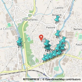 Mappa Via Polle, 13836 Cossato BI, Italia (0.5015)