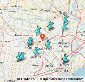 Mappa , 30037 Scorzè VE, Italia (7.92267)