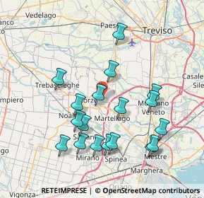 Mappa , 30037 Scorzè VE, Italia (7.57667)