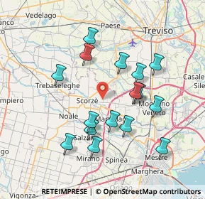 Mappa , 30037 Scorzè VE, Italia (7.03438)