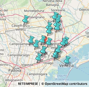 Mappa , 30037 Scorzè VE, Italia (11.483)