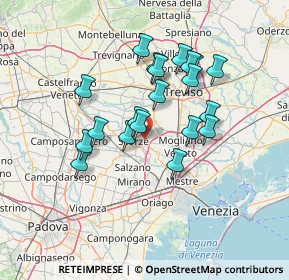 Mappa , 30037 Scorzè VE, Italia (11.8055)