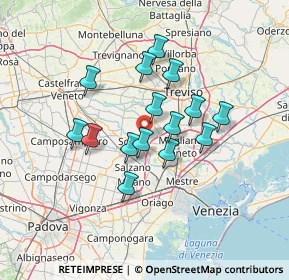 Mappa , 30037 Scorzè VE, Italia (10.894)