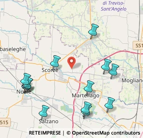 Mappa , 30037 Scorzè VE, Italia (4.89769)