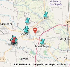 Mappa , 30037 Scorzè VE, Italia (4.32909)