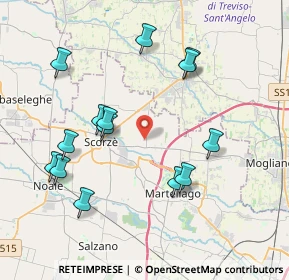 Mappa , 30037 Scorzè VE, Italia (4.05357)