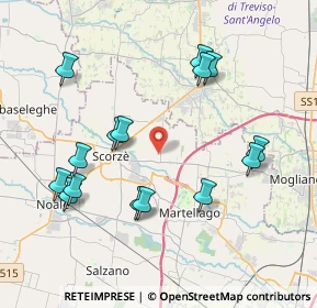 Mappa , 30037 Scorzè VE, Italia (4.12533)