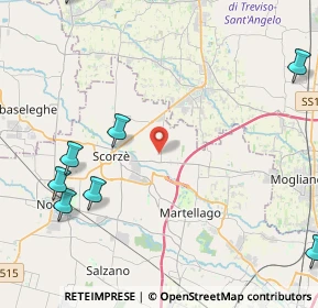 Mappa , 30037 Scorzè VE, Italia (6.69545)