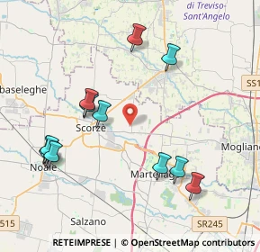 Mappa , 30037 Scorzè VE, Italia (4.30917)