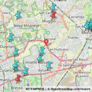 Mappa Via Pietro Micca, 20835 Muggiò MB, Italia (3.5205)