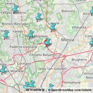 Mappa Via Pietro Micca, 20835 Muggiò MB, Italia (6.80333)