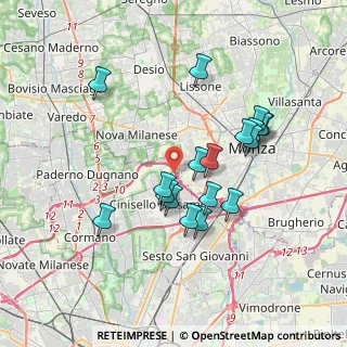 Mappa Via Pietro Micca, 20835 Muggiò MB, Italia (3.315)