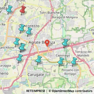 Mappa Via Matteotti, 20864 Agrate Brianza MB, Italia (2.69833)