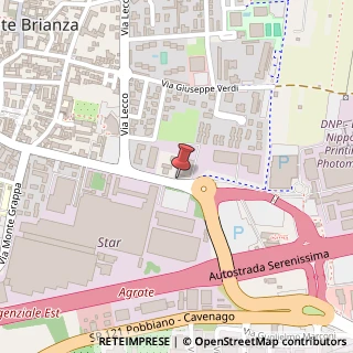 Mappa Via G. Matteotti, 137, 20864 Agrate Brianza, Monza e Brianza (Lombardia)