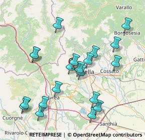 Mappa Via Adele de Valle Bona, 13817 Sordevolo BI, Italia (16.288)