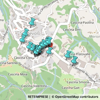 Mappa Via Adele de Valle Bona, 13817 Sordevolo BI, Italia (0.17308)