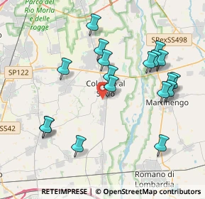 Mappa Via del Maglio, 24055 Cologno Al Serio BG, Italia (4.02556)