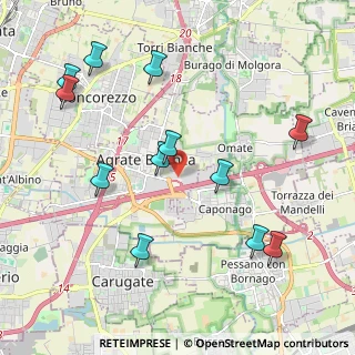 Mappa Via Camillo Olivetti, 20864 Agrate Brianza MB, Italia (2.25917)