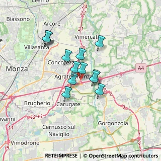Mappa Via Camillo Olivetti, 20864 Agrate Brianza MB, Italia (2.63615)