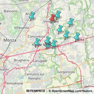 Mappa Via Camillo Olivetti, 20864 Agrate Brianza MB, Italia (3.28818)