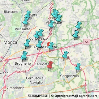 Mappa Via Camillo Olivetti, 20864 Agrate Brianza MB, Italia (4.2415)