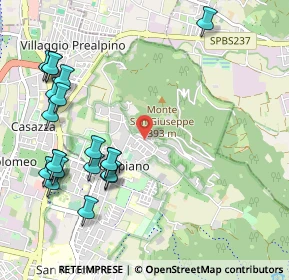 Mappa Via delle Cave, 25133 Brescia BS, Italia (1.241)
