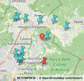Mappa Via delle Cave, 25133 Brescia BS, Italia (2.40154)