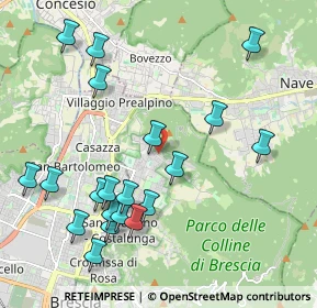 Mappa Via delle Cave, 25133 Brescia BS, Italia (2.2815)