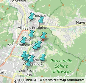 Mappa Via delle Cave, 25133 Brescia BS, Italia (1.77417)