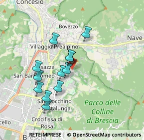 Mappa Via delle Cave, 25133 Brescia BS, Italia (1.47077)