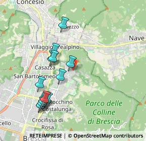 Mappa Via delle Cave, 25133 Brescia BS, Italia (1.96462)