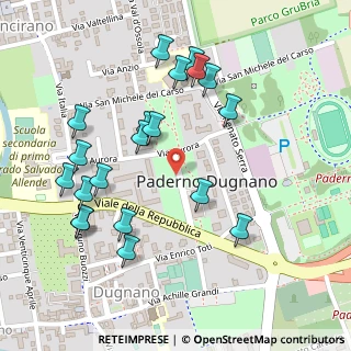 Mappa Via Due Giugno, 20037 Paderno Dugnano MI, Italia (0.2645)