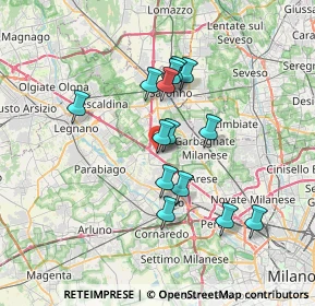 Mappa Via L.Da Vinci, 20045 Lainate MI, Italia (5.92929)
