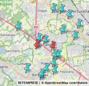 Mappa Via L.Da Vinci, 20045 Lainate MI, Italia (2.126)