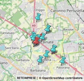 Mappa Via L.Da Vinci, 20045 Lainate MI, Italia (1.24733)