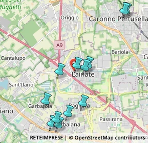 Mappa Via L.Da Vinci, 20045 Lainate MI, Italia (2.235)
