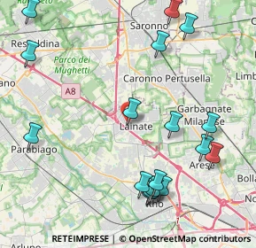 Mappa Via L.Da Vinci, 20045 Lainate MI, Italia (5.08059)