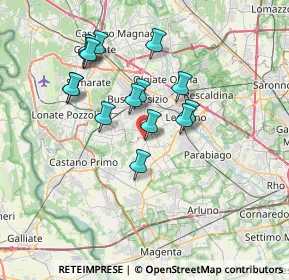 Mappa Via Domenico da Inveruno, 20036 Dairago MI, Italia (6.402)