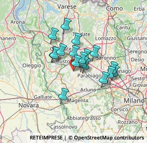 Mappa Via Domenico da Inveruno, 20036 Dairago MI, Italia (9.51667)