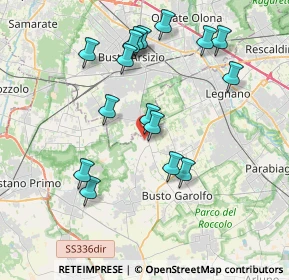 Mappa Via Domenico da Inveruno, 20036 Dairago MI, Italia (3.82188)