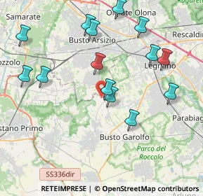 Mappa Via Domenico da Inveruno, 20036 Dairago MI, Italia (4.25429)