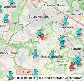 Mappa Via Domenico da Inveruno, 20036 Dairago MI, Italia (6.91)